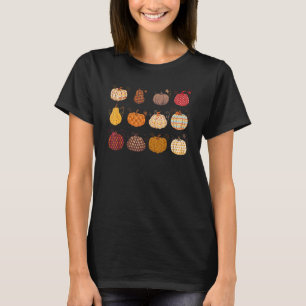 Fall Pumpkin Season Hello Pumpkin Happy Fall Thank T-Shirt