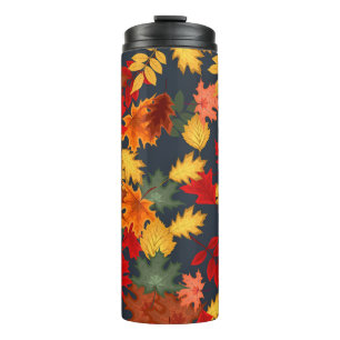 Fall pumpkin spice autumn pumpkins Thanksgiving Ha Thermal Tumbler