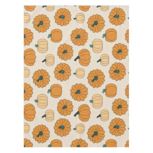 Fall pumpkin spice colours autumn pumpkins Thanksg Tablecloth