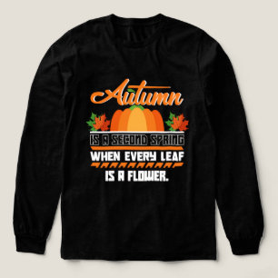 Fall Pumpkin T-Shirt, Autumn Fall Shirt, 2025 Tri-Blend Shirt