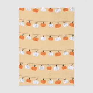 Fall Pumpkin Tissue Paper – Autumn Gift Wrap 