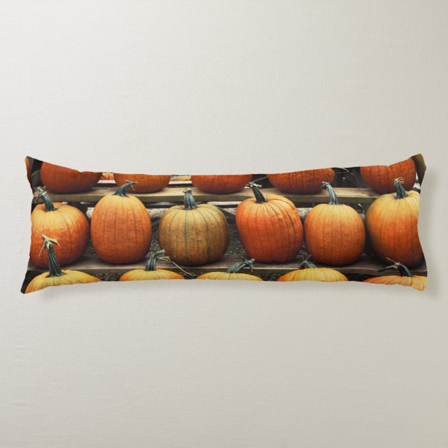 Fall pumpkins body cushion (Front)