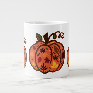 Fall Pumpkins Large Coffee Mug