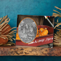 Fall Pumpkins Red Wagon Add Your Own Photo