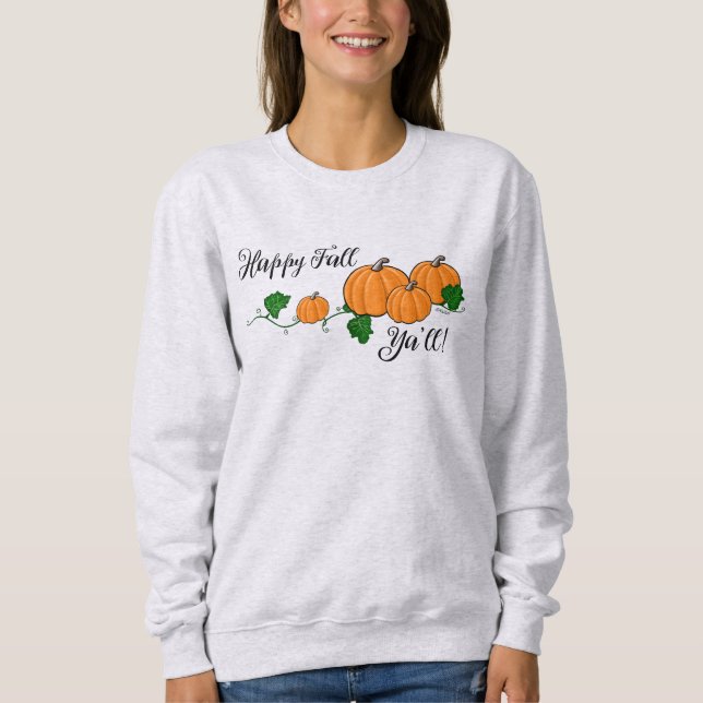 Fall Pumpkins Sweatshirt (Front)