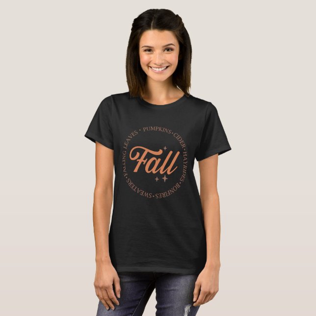 Fall Quote  T-Shirt (Front Full)