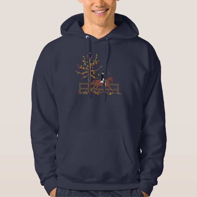 Fall Ride Dressage Hoodie (Front)