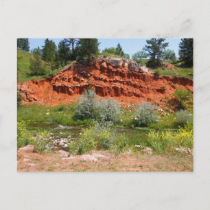 Fall River, Hot Springs, South Dakota Postcard