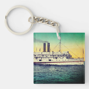 Fall River Line, Steamship 'Providence' Key Ring
