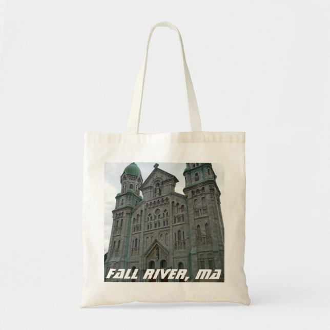 Fall River, Mass Church Architecture Tote Bag (Front)