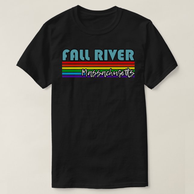 Fall River Massachusetts Pride  Fall River LGBT Gi T-Shirt (Design Front)