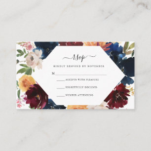 Fall RSVP Card Budget Flyer