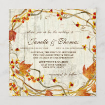 Fall Rustic Elegant Wood Pretty Boho Woods Wedding