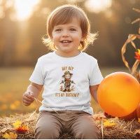 Fall Scarecrow Cute Birthday