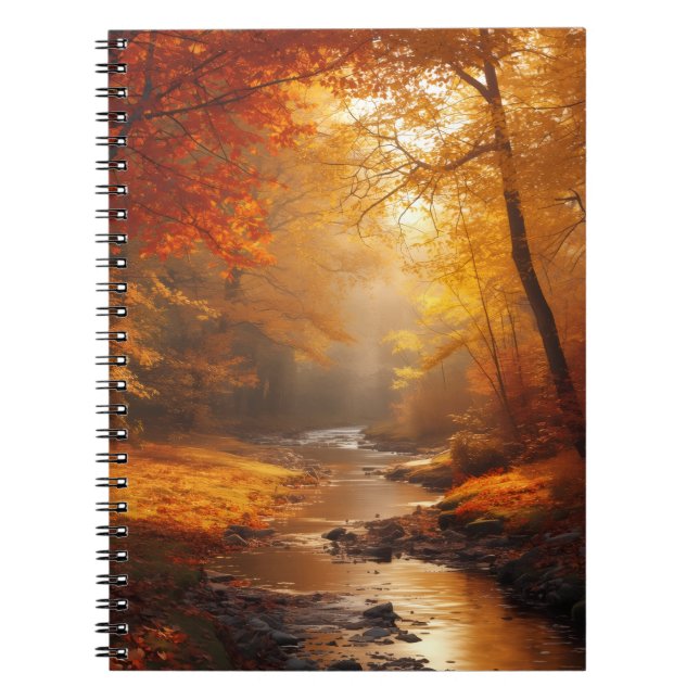 Fall Scene Notebook (Front)