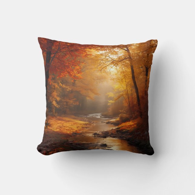 Fall Scene Pillow (Front)