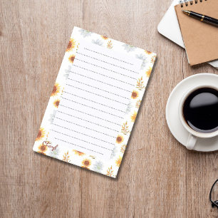 Fall School Post-it Notes