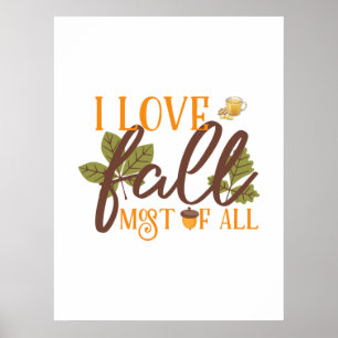 Fall Season Home & Gift Collection Poster