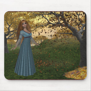 Fall Season Queen - Fantasy Mousepad
