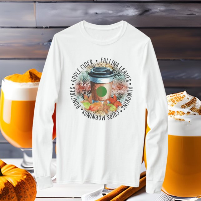 Fall Seasonal apple cider word art  T-Shirt (Creator Uploaded)