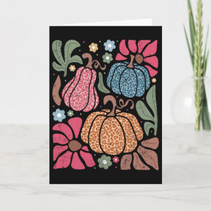 Fall Shirt Women Vintage Pumpkin Autumn Graphic Th Card