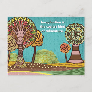Fall Snail Mail Postcard Set   Hand-Drawn Autumn D