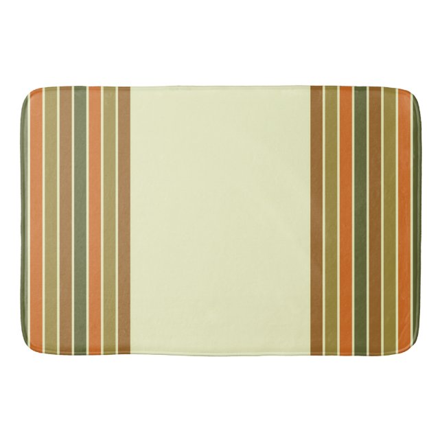 FALL STRIPE BATH MAT (Front)