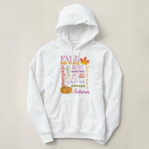 Fall Subway Art Hoodie