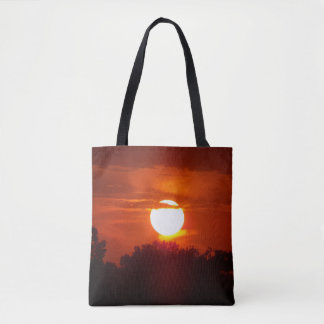 Fall Sunset Tote Bag