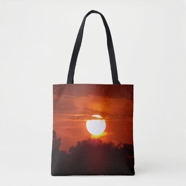 Fall Sunset Tote Bag (Front)