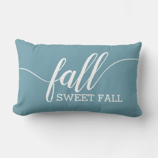 Fall Sweet Fall Script Throw Pillows