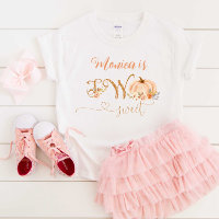 Fall Sweet little pumpkin two sweet 2nd birthday