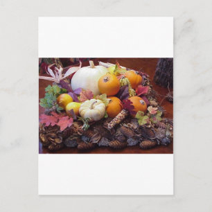 fall table postcard