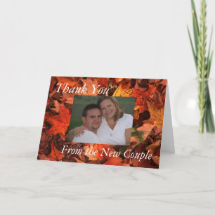 Fall Thank You Card