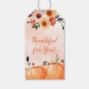 Fall Thankful for You Gift Tags