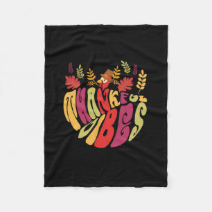 fall thanksgiving day specia fleece blanket