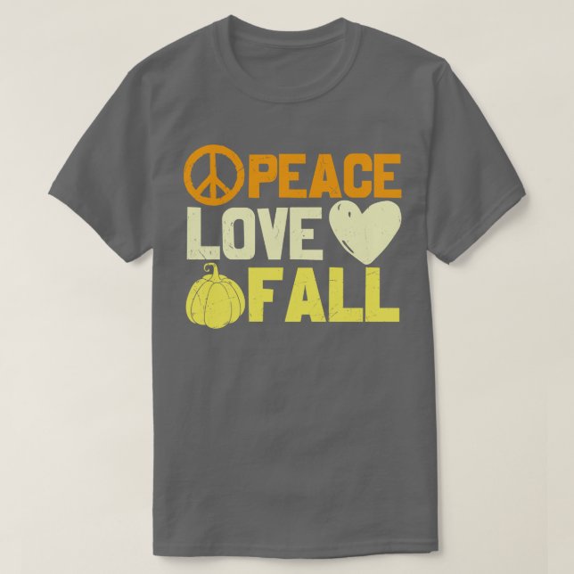 Fall Thanksgiving Tshirt Fall Gift (Design Front)