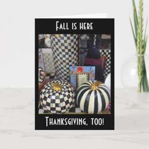 FALL/THANKSGIVING=WISHES FOR YOU HOLIDAY CARD