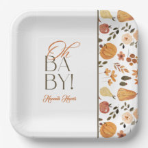 Fall Theme Baby Shower