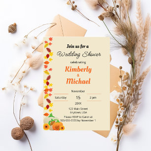 Fall Themed Any Occasion  Invitation