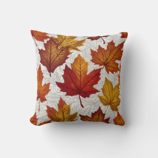 fall themed throw pillow 