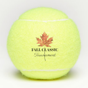 Fall Themed Tournament Tennis Balls