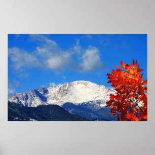 Fall Time in the Colourful Rocky Mountains Poster