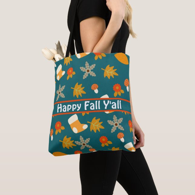 Fall Tote Bag (Close Up)
