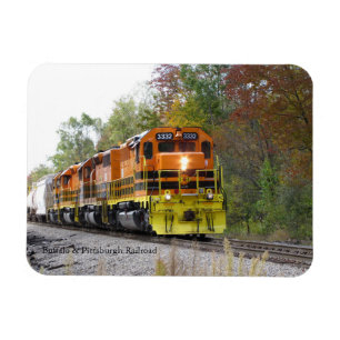 Fall Train Magnet