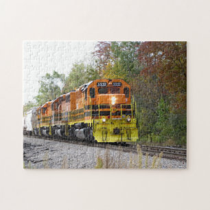 Fall Train Puzzle
