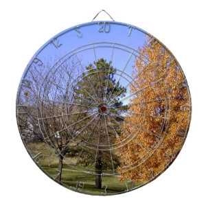 Fall Trees Dartboard