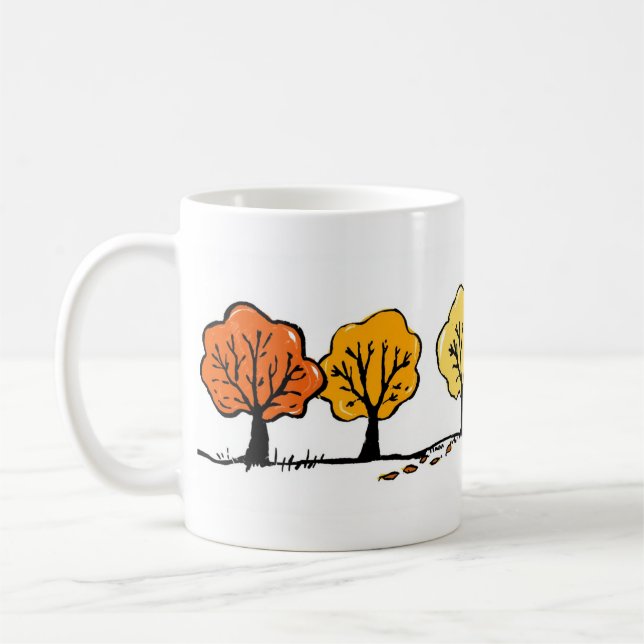Fall Trees Mug (Left)
