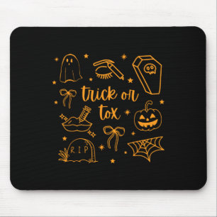 Fall Trick Or Tox Botox Halloween Aesthetic Nurse Mouse Pad