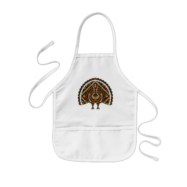 Fall Turkey Apron (Front)